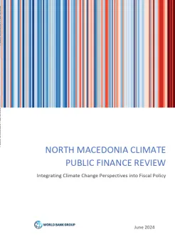 North Macedonia Climate - Public Finance Review - cover 