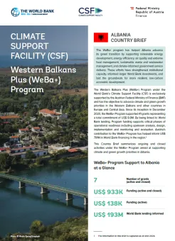 WeBa+ Country Fiche Albania - cover
