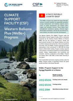 WeBa+ Country Fiche Kyrgyz Republic - cover