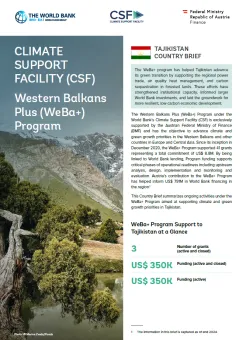 WeBa+ Country Fiche Tajikistan - cover