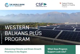 Western Balkans Plus Program - cover