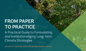 A Practical Guide to Formulating and Institutionalizing Long-term Climate Strategies - cover