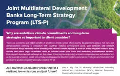 MDB LTS Program - Brochure cover with text.