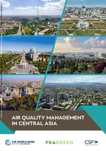 Air Quality Management in Central Asia: Summary Report Air Quality Management in Central Asia: Summary Report - cover